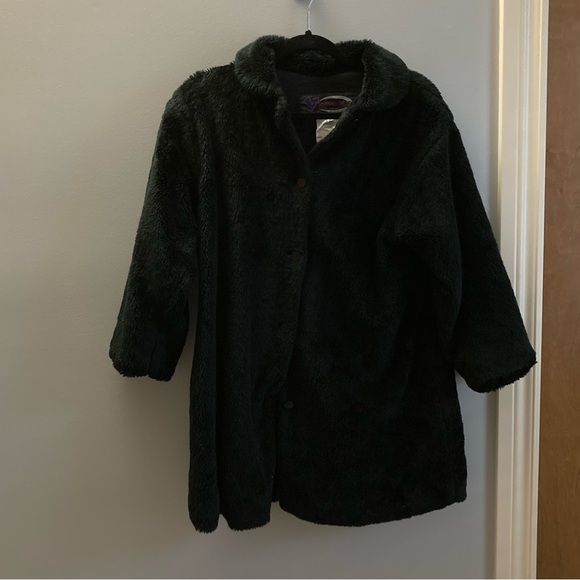 90s faux fur jacket - Picture 2 of 4